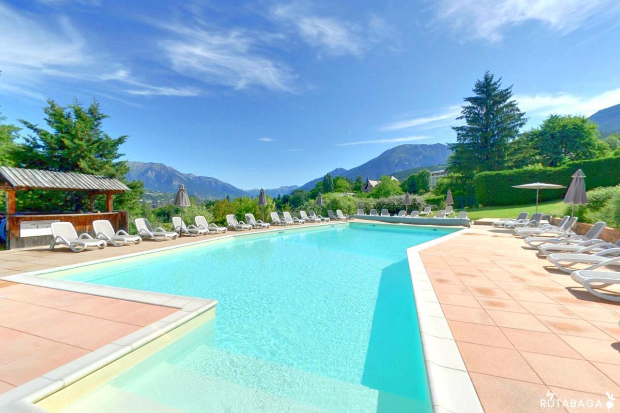 Camping-Hotel De Plein Air Les 2 Bois Baratier Bagian luar foto