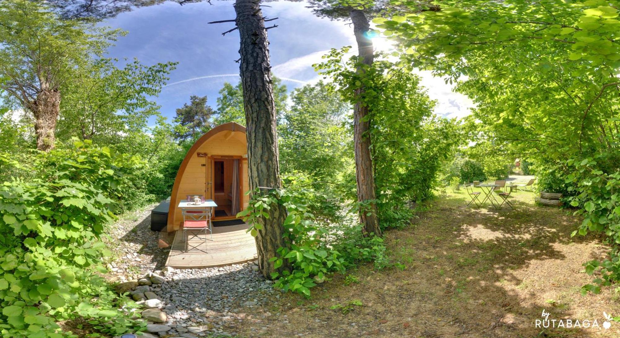Camping-Hotel De Plein Air Les 2 Bois Baratier Bagian luar foto